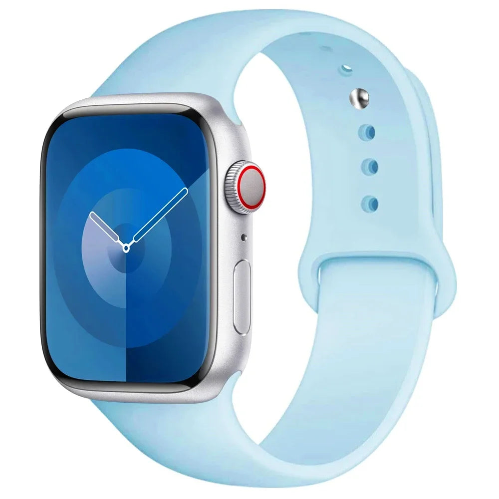 Bracelet sport en silicone pour Apple Watch