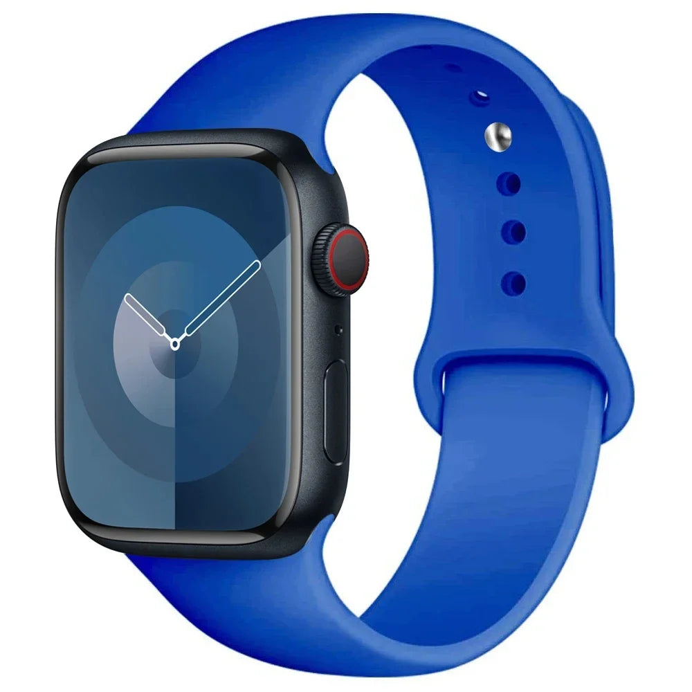 Bracelet sport en silicone pour Apple Watch