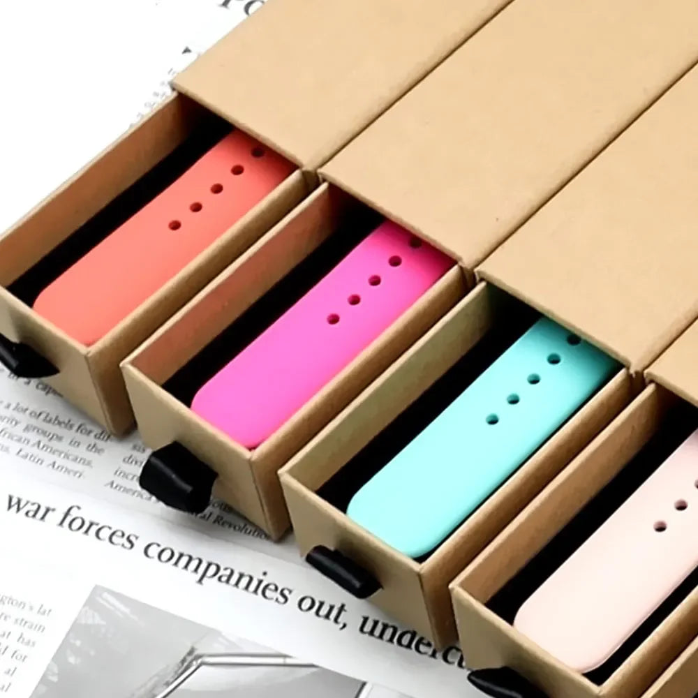 Bracelet sport en silicone pour Apple Watch
