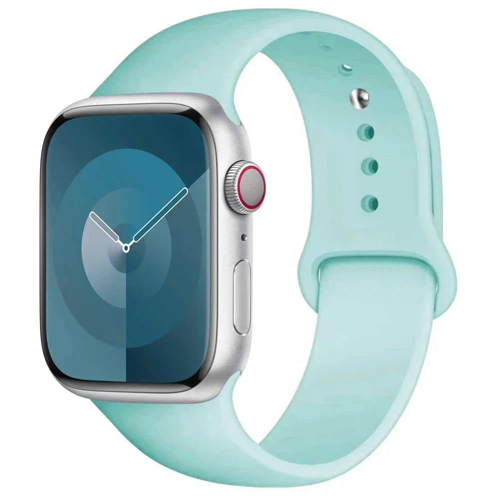 Bracelet sport en silicone pour Apple Watch