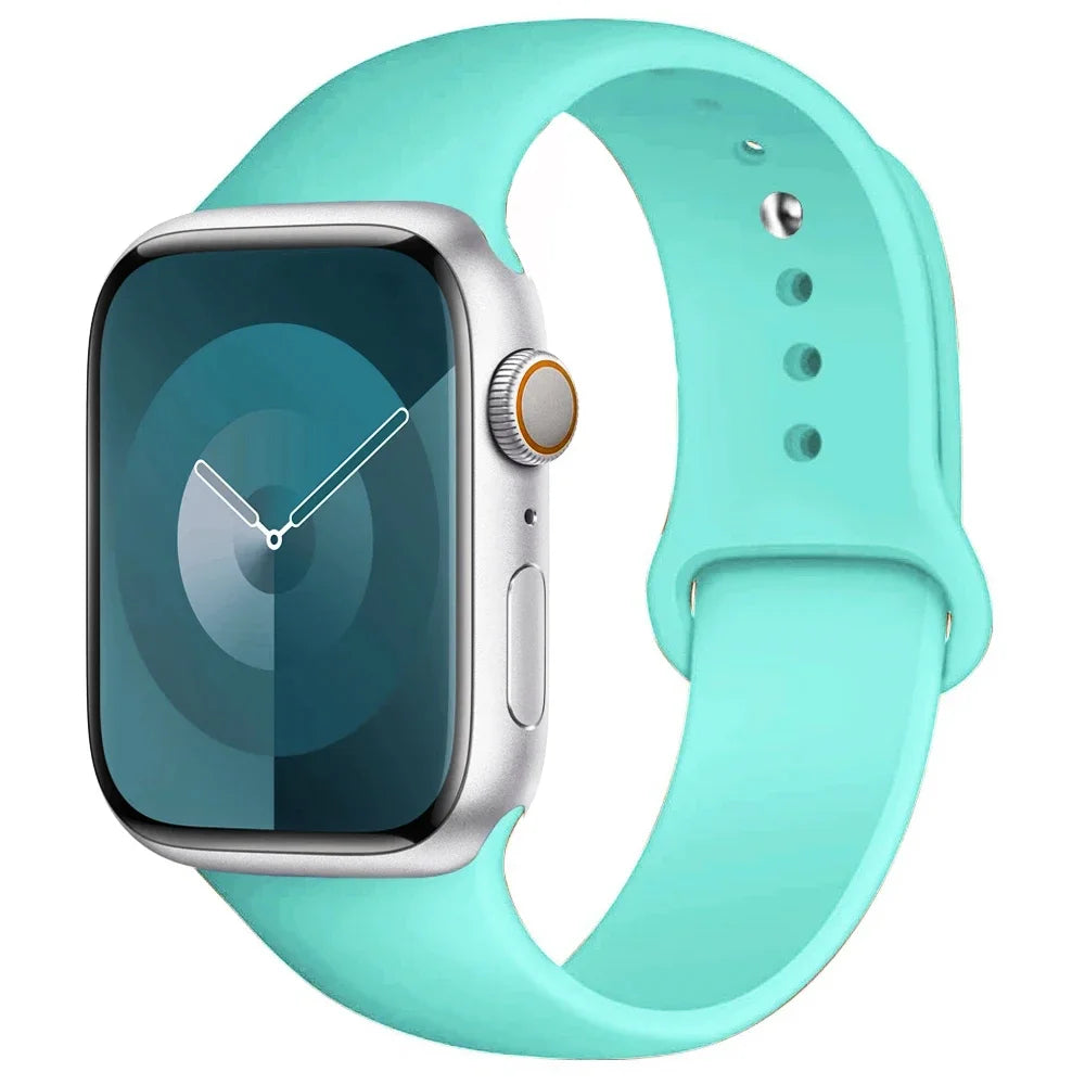 Bracelet sport en silicone pour Apple Watch