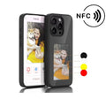 Coque de téléphone à écran d’énergie NFC haute définition