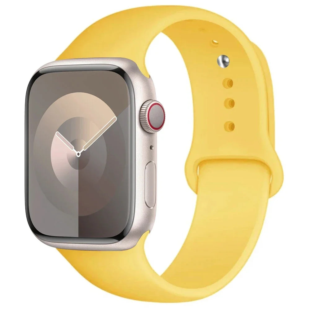 Bracelet sport en silicone pour Apple Watch