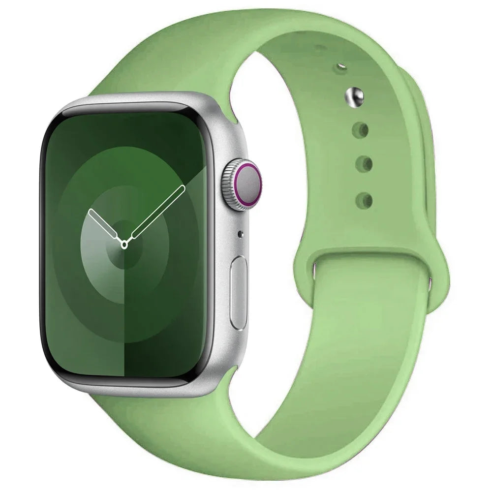 Bracelet sport en silicone pour Apple Watch