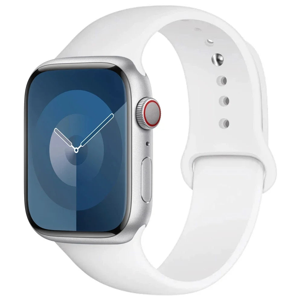 Bracelet sport en silicone pour Apple Watch