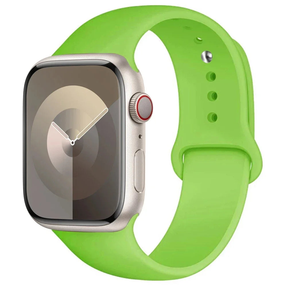 Bracelet sport en silicone pour Apple Watch
