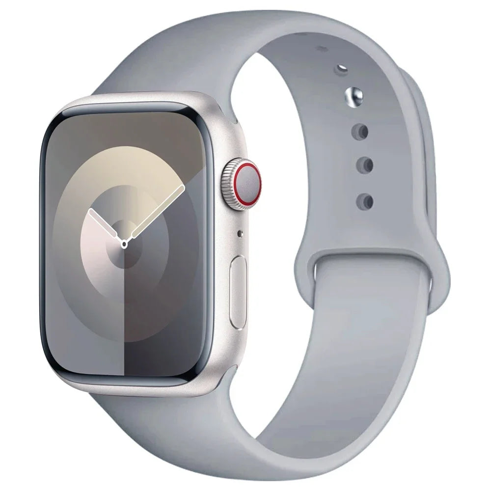 Bracelet sport en silicone pour Apple Watch