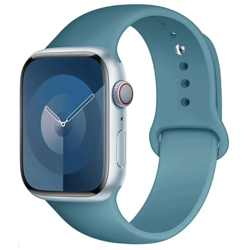 Bracelet sport en silicone pour Apple Watch