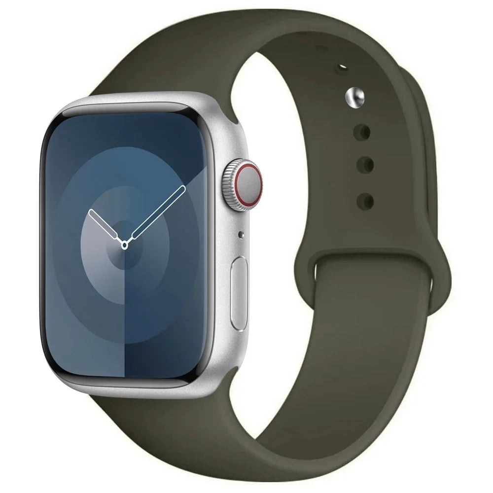 Bracelet sport en silicone pour Apple Watch
