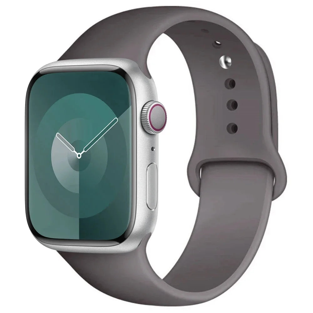 Bracelet sport en silicone pour Apple Watch