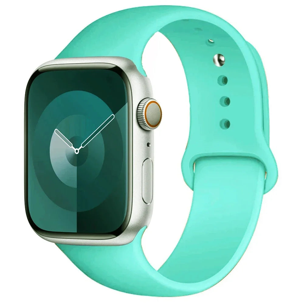 Bracelet sport en silicone pour Apple Watch