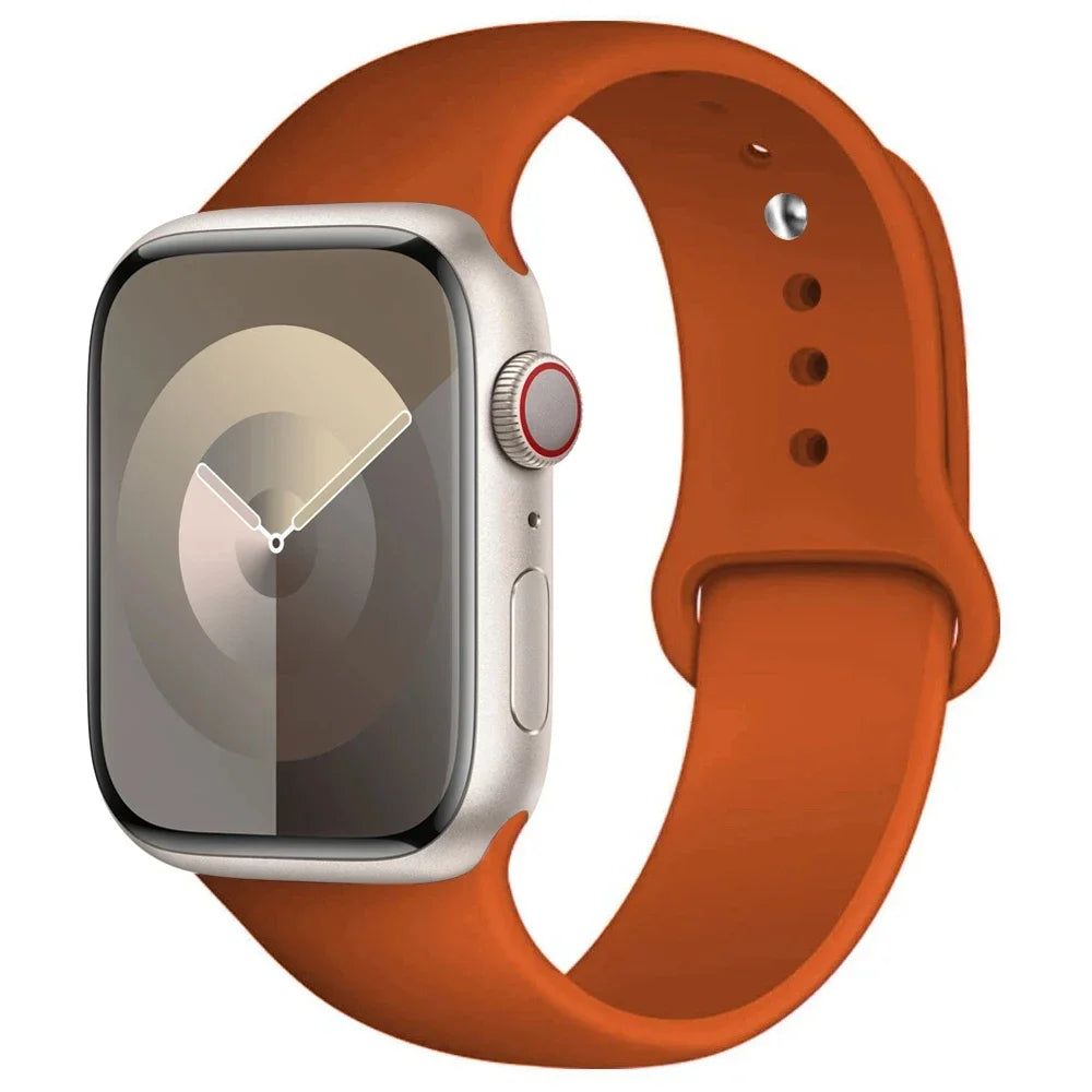 Bracelet sport en silicone pour Apple Watch