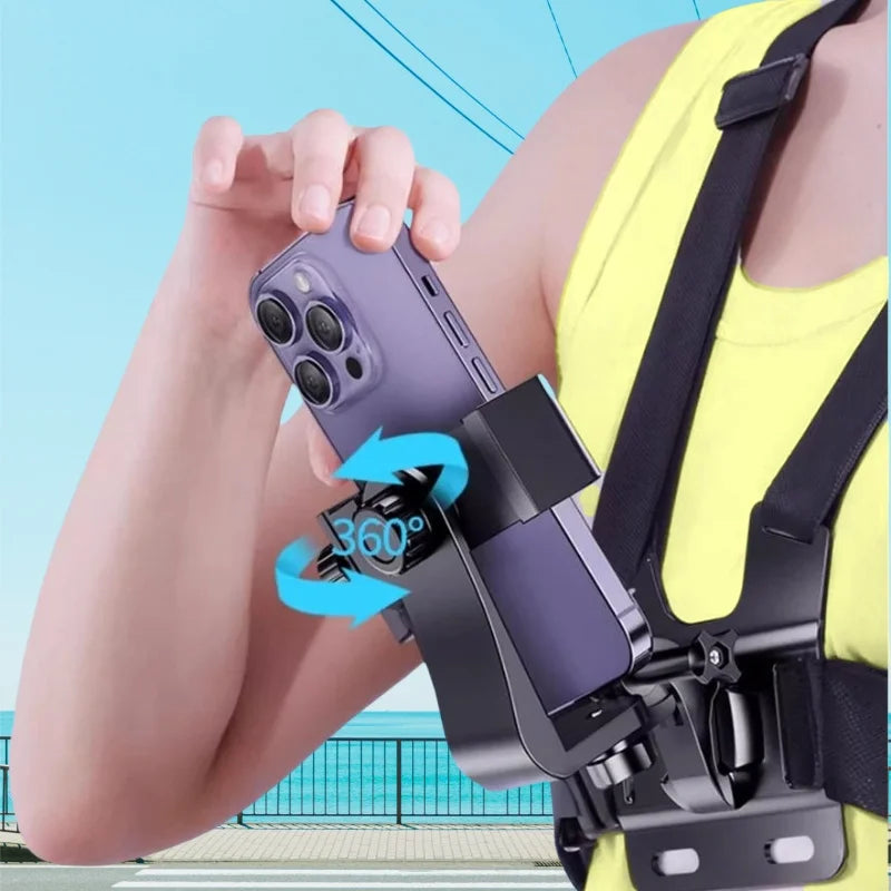 Support de cou de poitrine pour téléphone portable