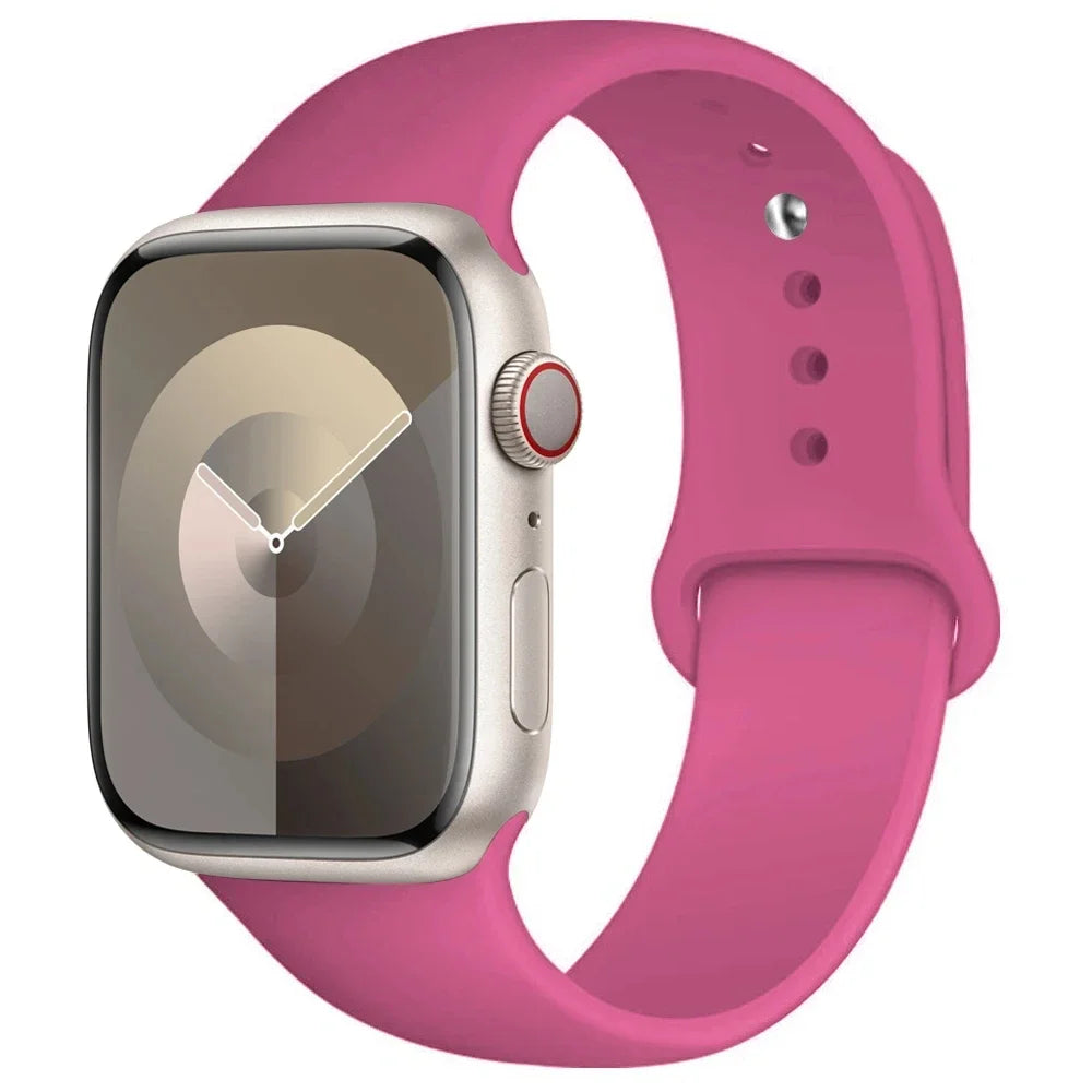 Bracelet sport en silicone pour Apple Watch