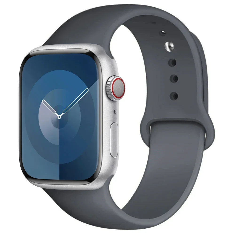Bracelet sport en silicone pour Apple Watch