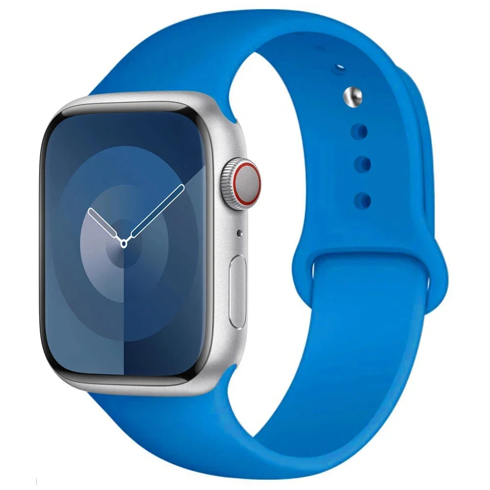 Bracelet sport en silicone pour Apple Watch