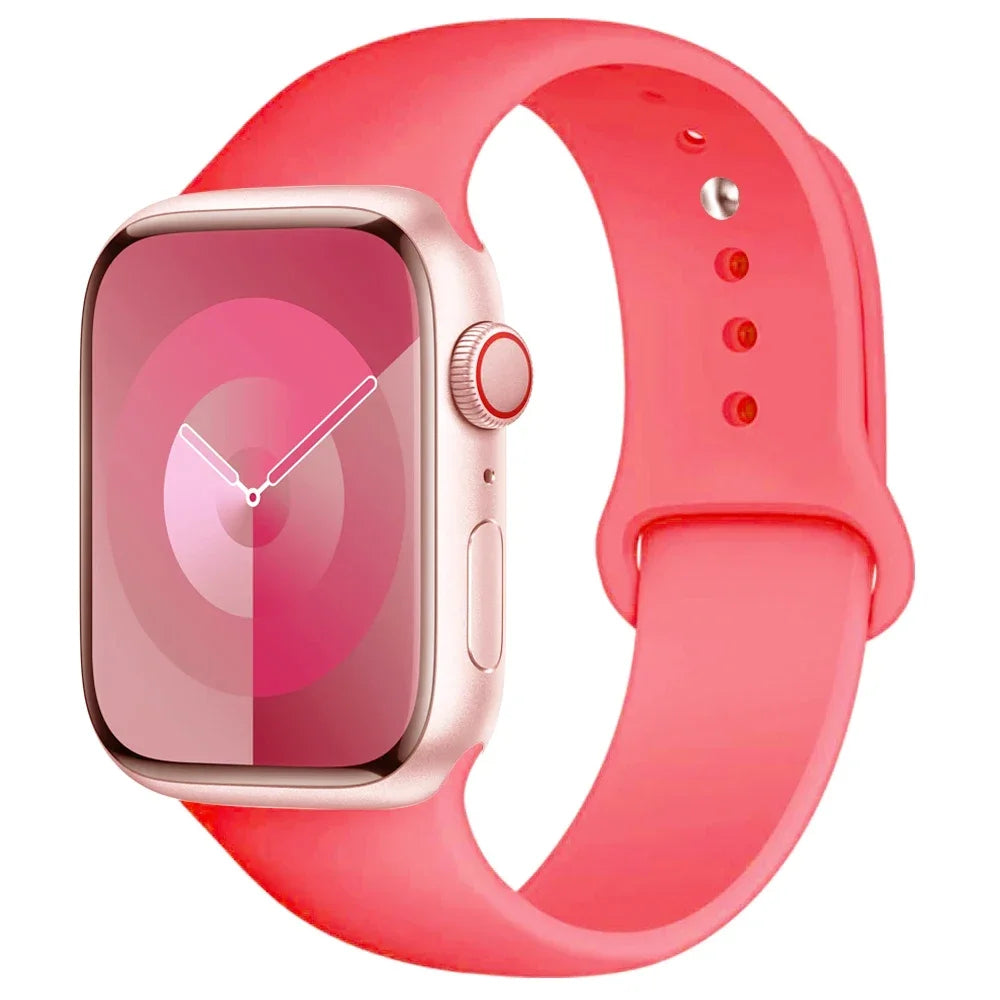 Bracelet sport en silicone pour Apple Watch